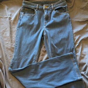 HALARA Women's Blue Boot Cut Jeans